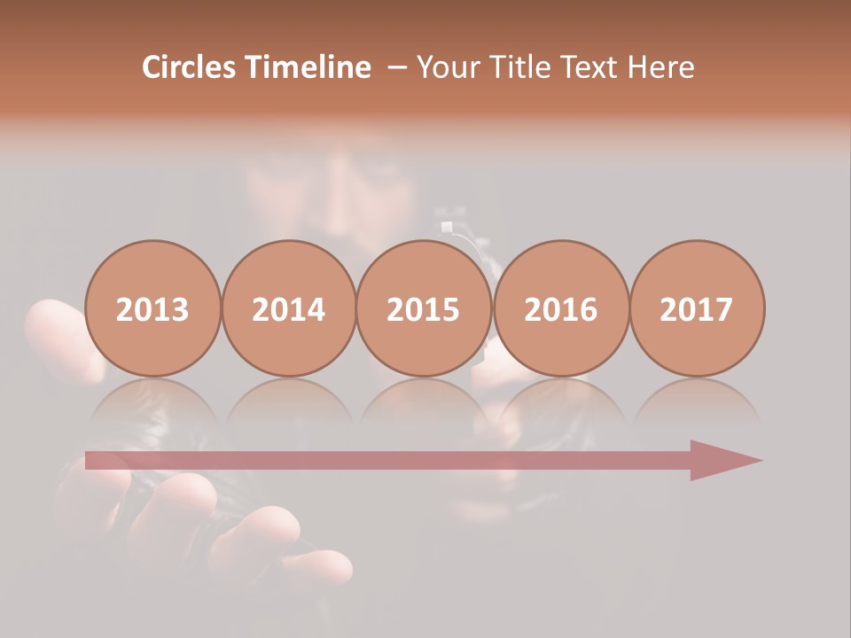 Gangster Robber Face PowerPoint Template