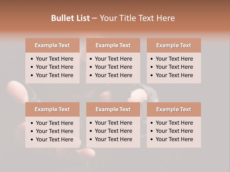 Gangster Robber Face PowerPoint Template