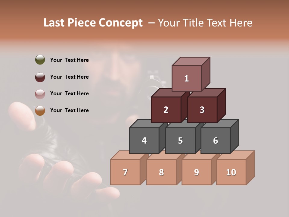 Gangster Robber Face PowerPoint Template