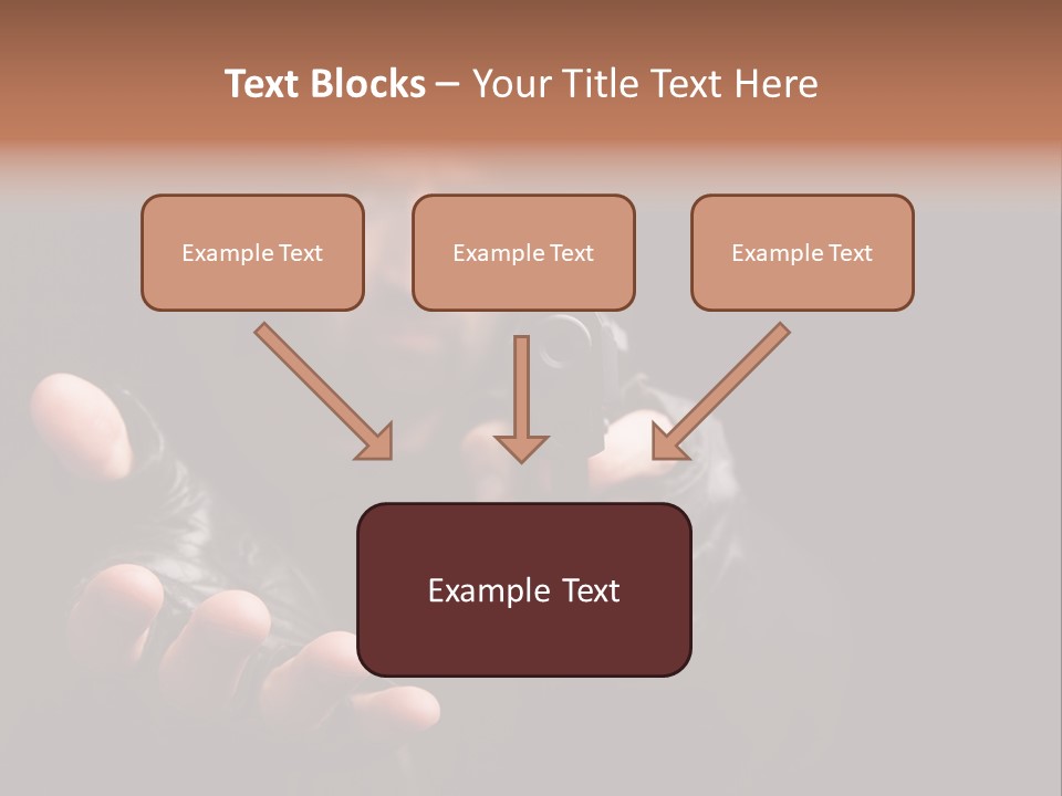 Gangster Robber Face PowerPoint Template