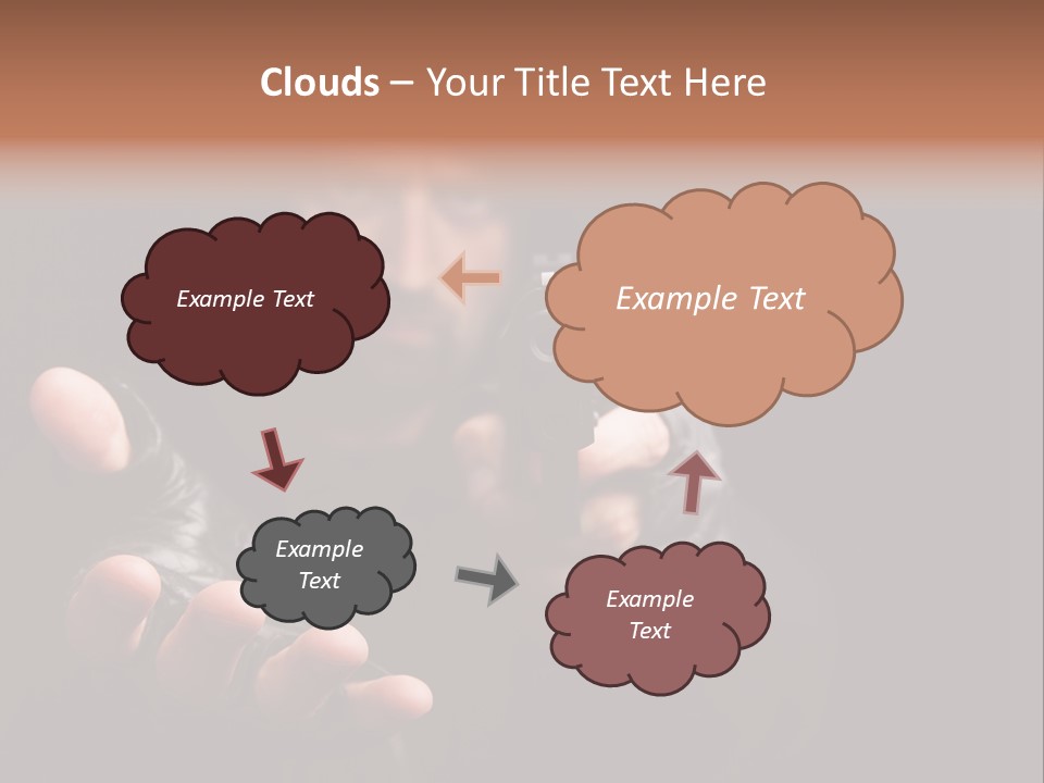 Gangster Robber Face PowerPoint Template