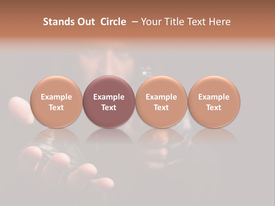 Gangster Robber Face PowerPoint Template