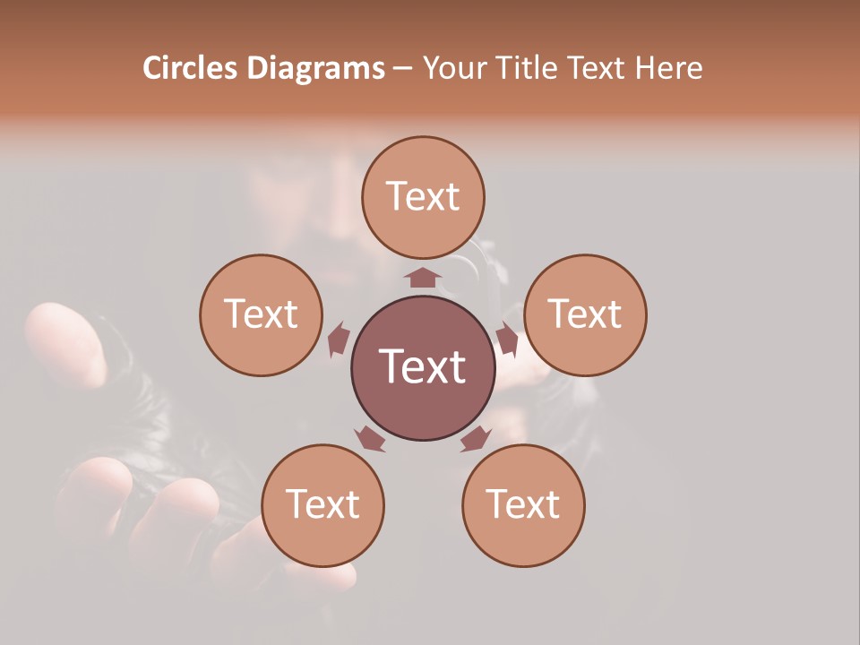 Gangster Robber Face PowerPoint Template