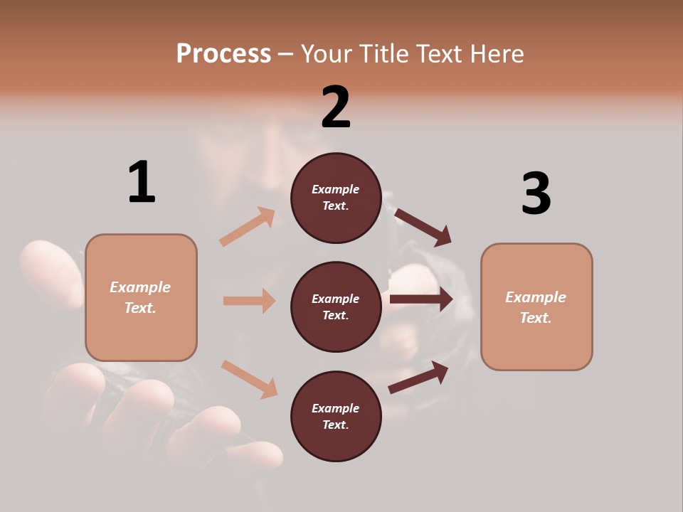 Gangster Robber Face PowerPoint Template