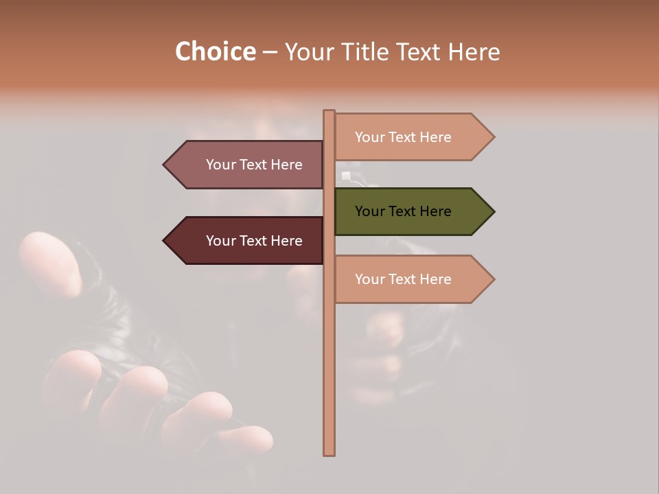 Gangster Robber Face PowerPoint Template