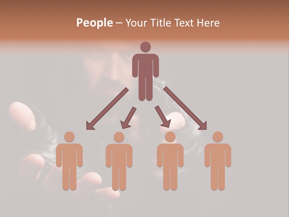 Gangster Robber Face PowerPoint Template