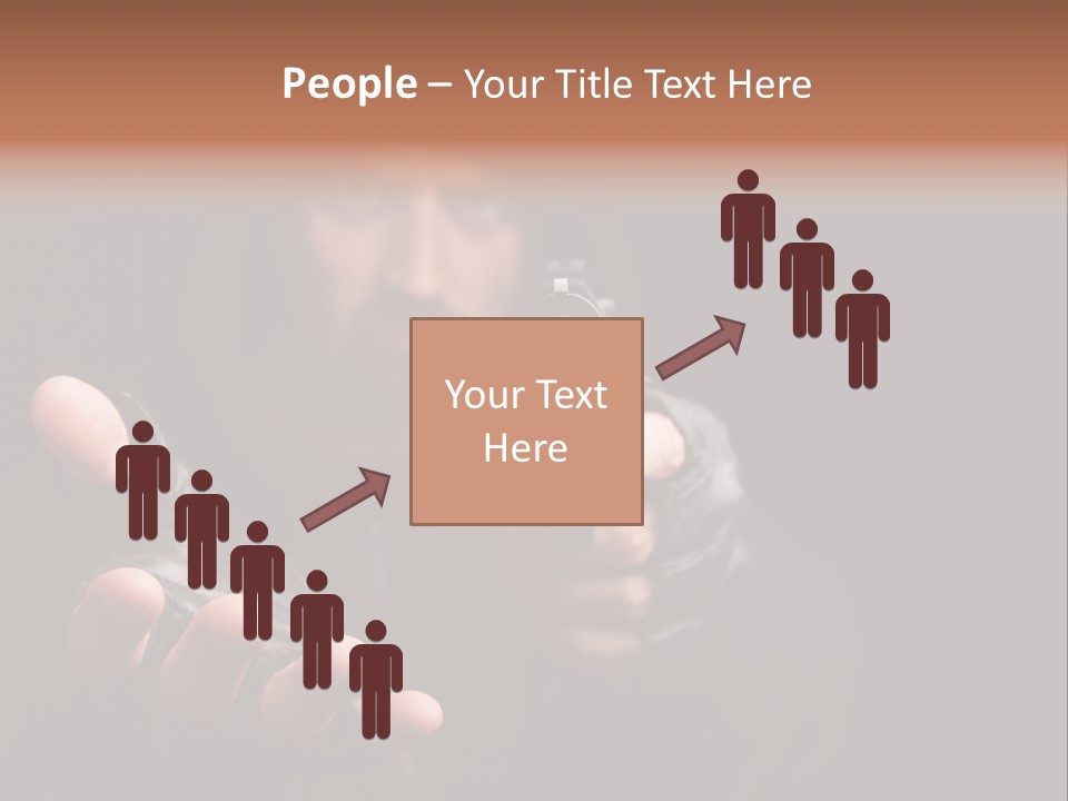 Gangster Robber Face PowerPoint Template