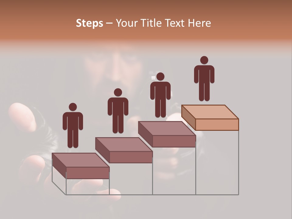 Gangster Robber Face PowerPoint Template