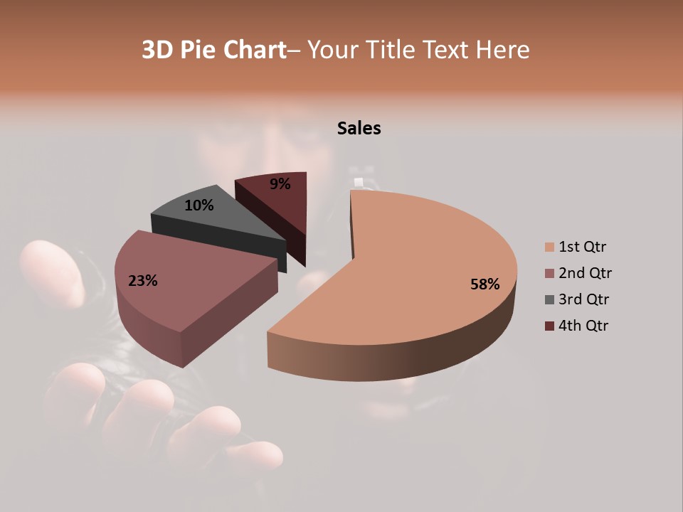 Gangster Robber Face PowerPoint Template