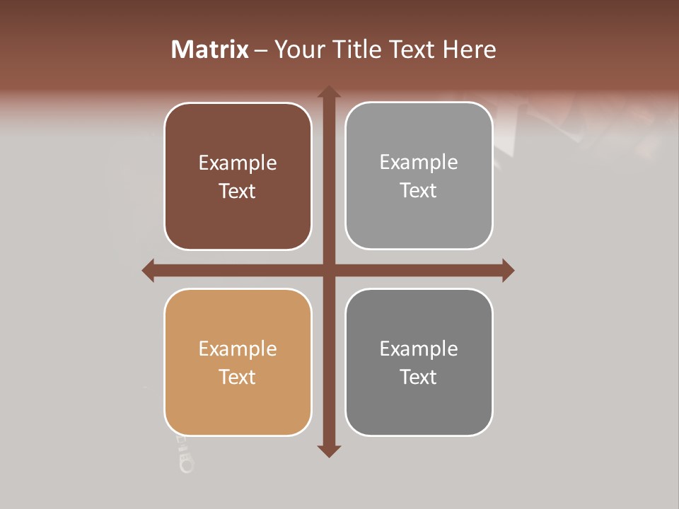 Holding Hijacker Gun PowerPoint Template