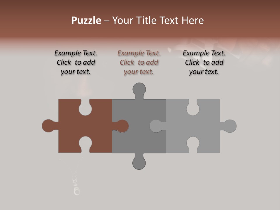 Holding Hijacker Gun PowerPoint Template