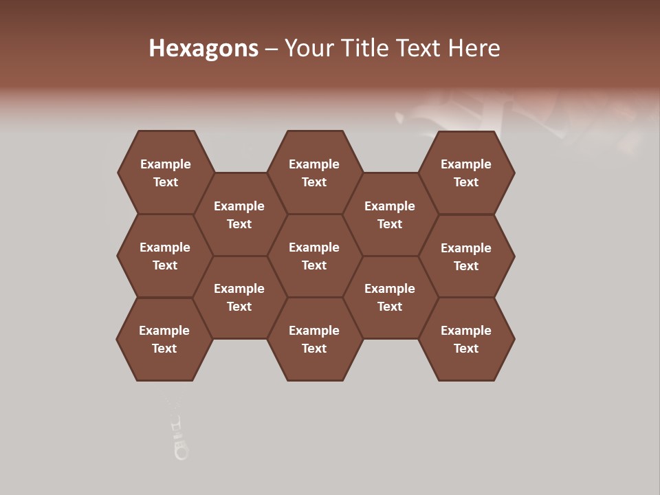 Holding Hijacker Gun PowerPoint Template