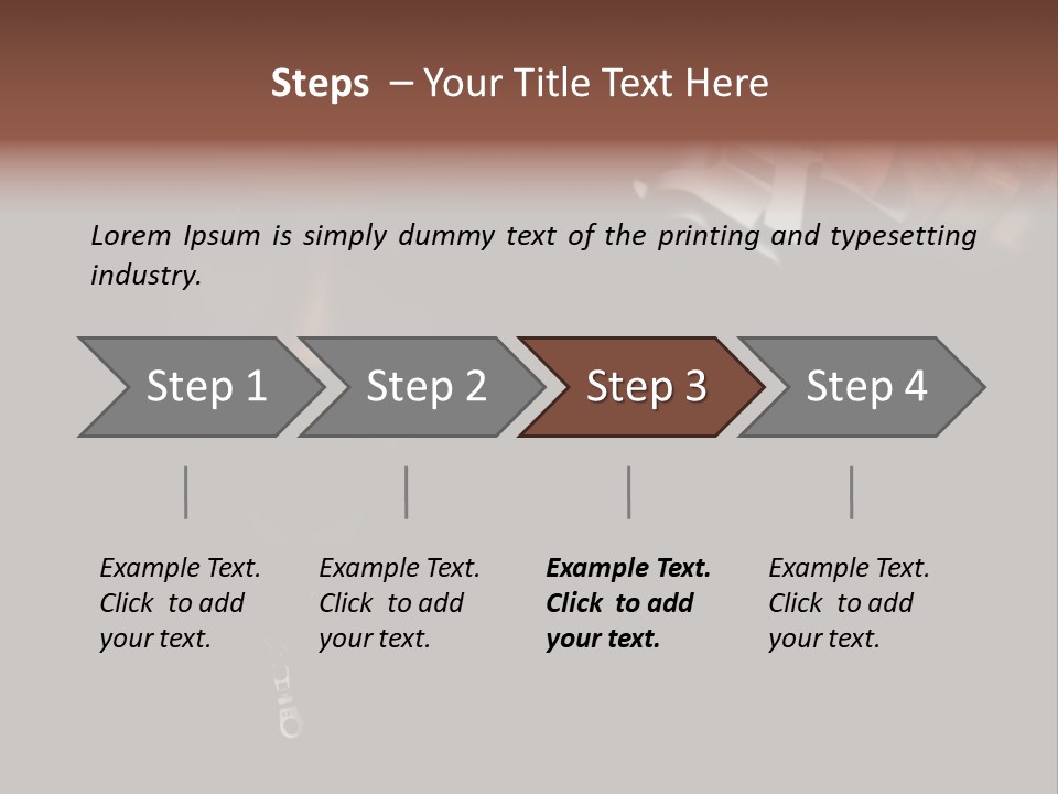 Holding Hijacker Gun PowerPoint Template