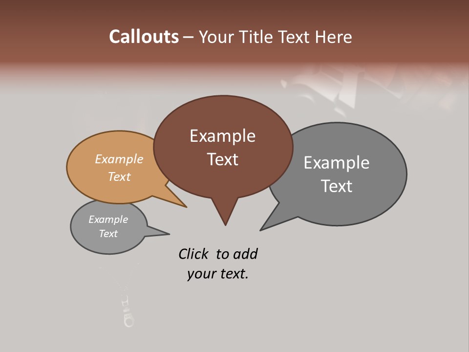 Holding Hijacker Gun PowerPoint Template
