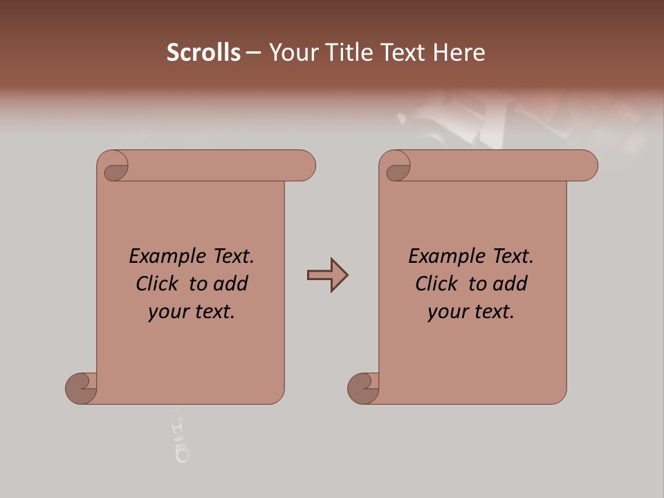 Holding Hijacker Gun PowerPoint Template