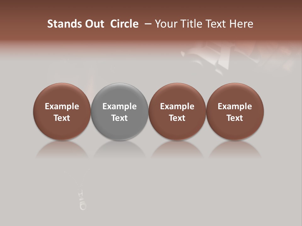 Holding Hijacker Gun PowerPoint Template