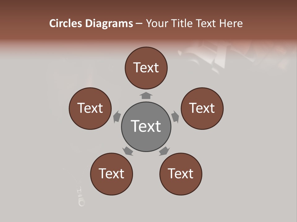 Holding Hijacker Gun PowerPoint Template