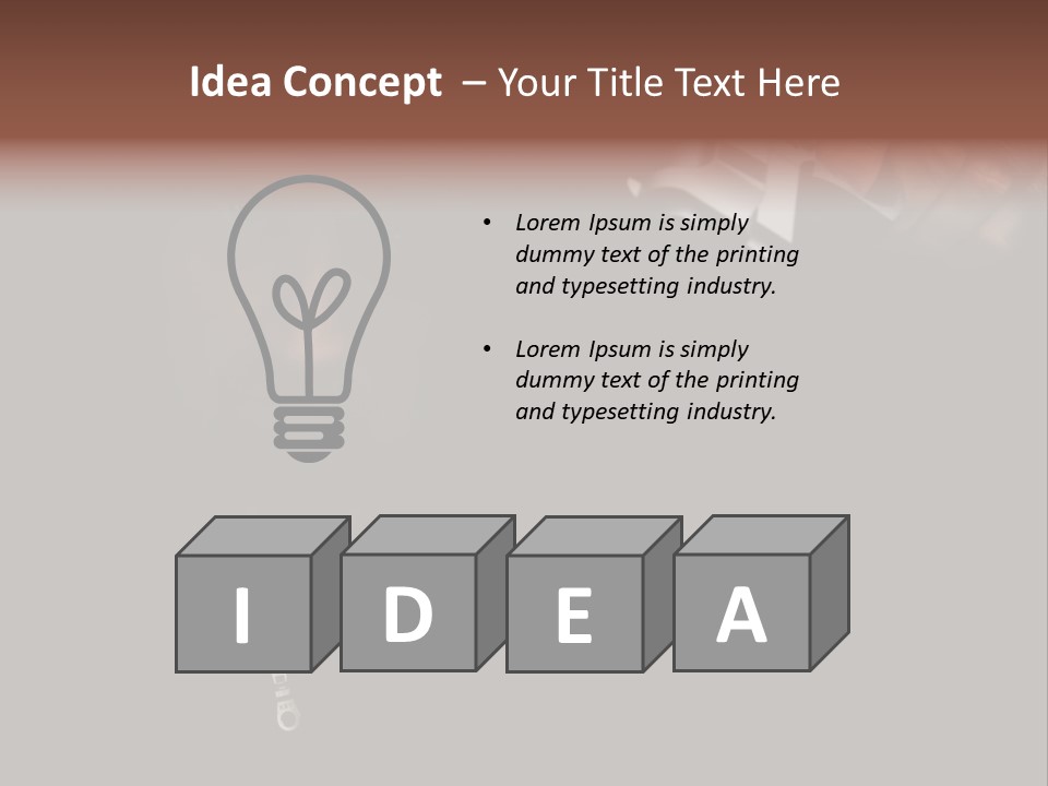Holding Hijacker Gun PowerPoint Template