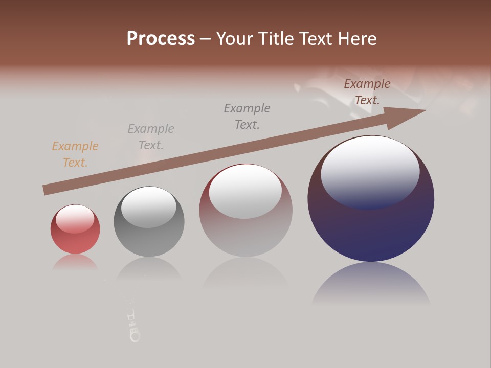 Holding Hijacker Gun PowerPoint Template