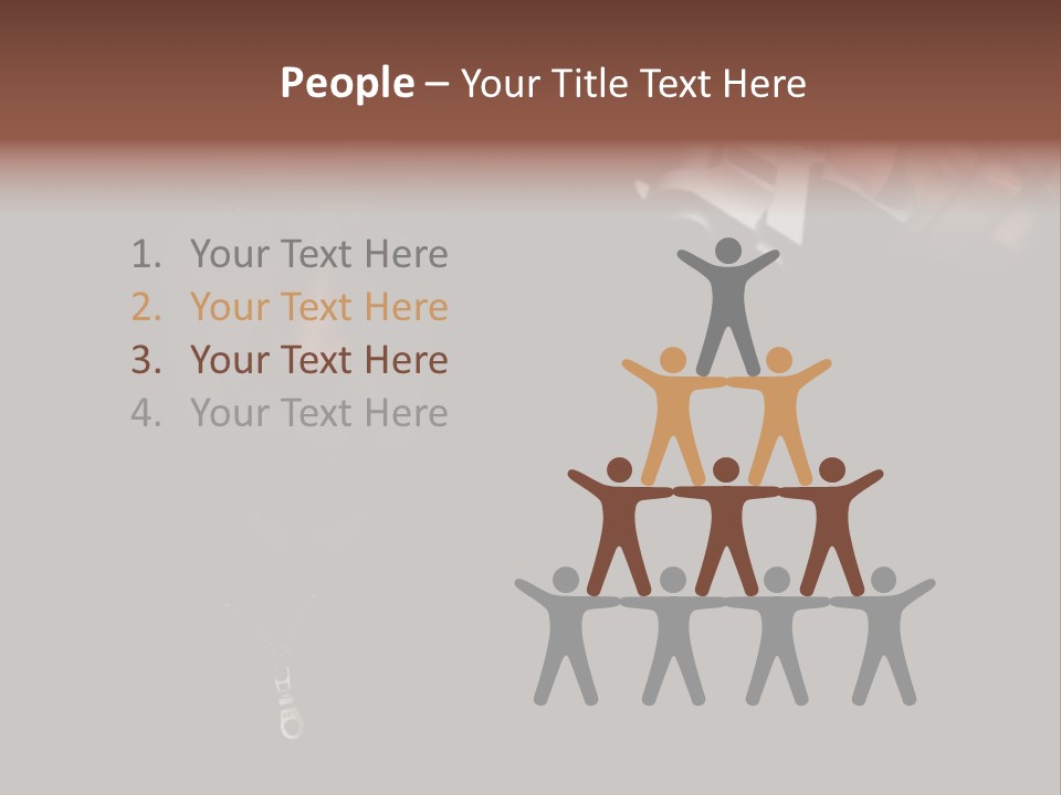 Holding Hijacker Gun PowerPoint Template