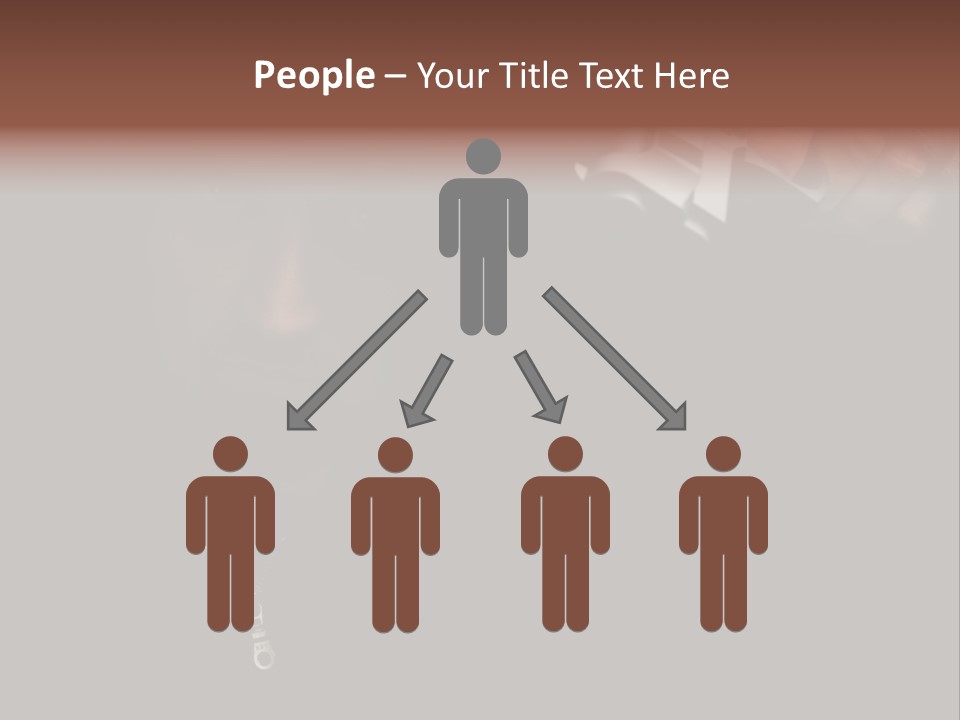 Holding Hijacker Gun PowerPoint Template