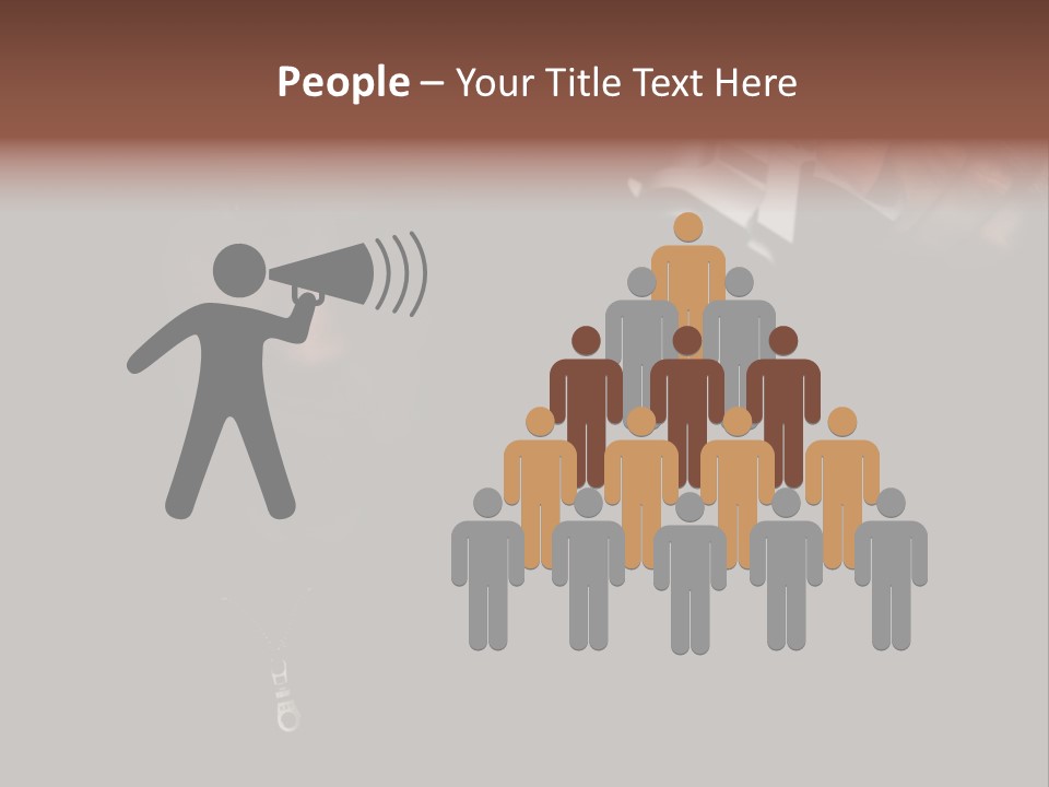 Holding Hijacker Gun PowerPoint Template