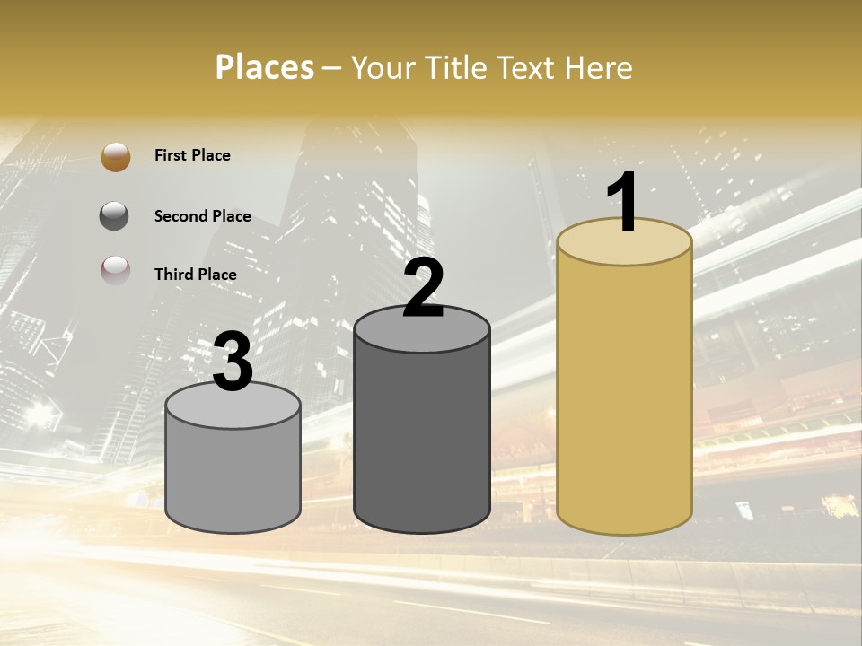 Modern Road Asia PowerPoint Template