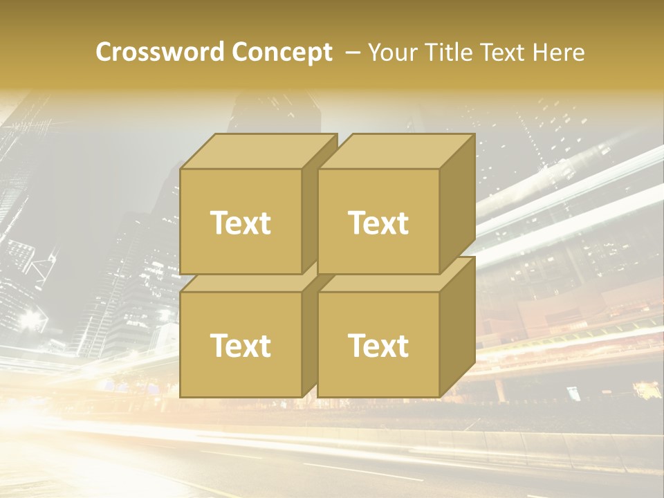 Modern Road Asia PowerPoint Template