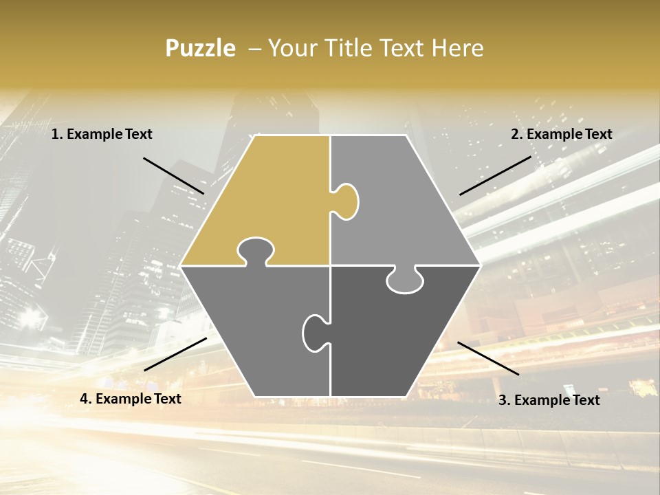 Modern Road Asia PowerPoint Template