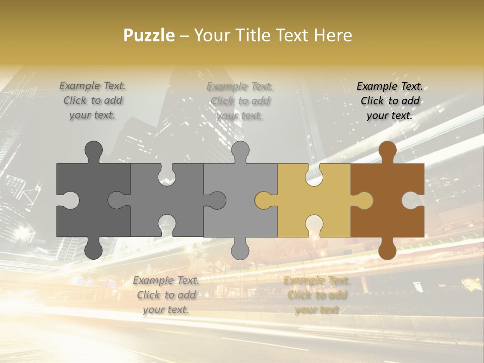 Modern Road Asia PowerPoint Template