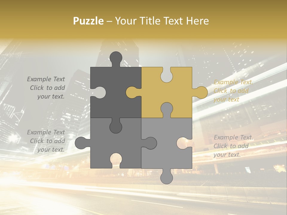 Modern Road Asia PowerPoint Template