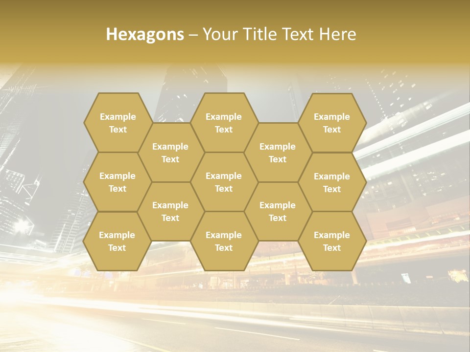 Modern Road Asia PowerPoint Template