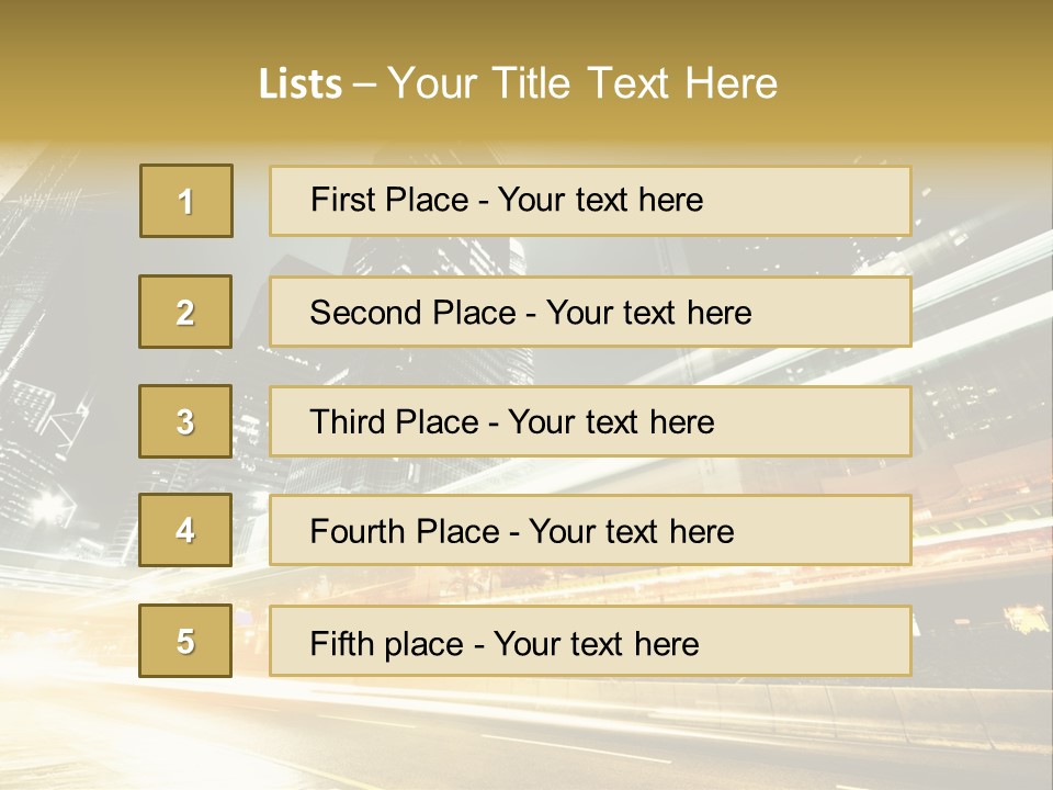 Modern Road Asia PowerPoint Template