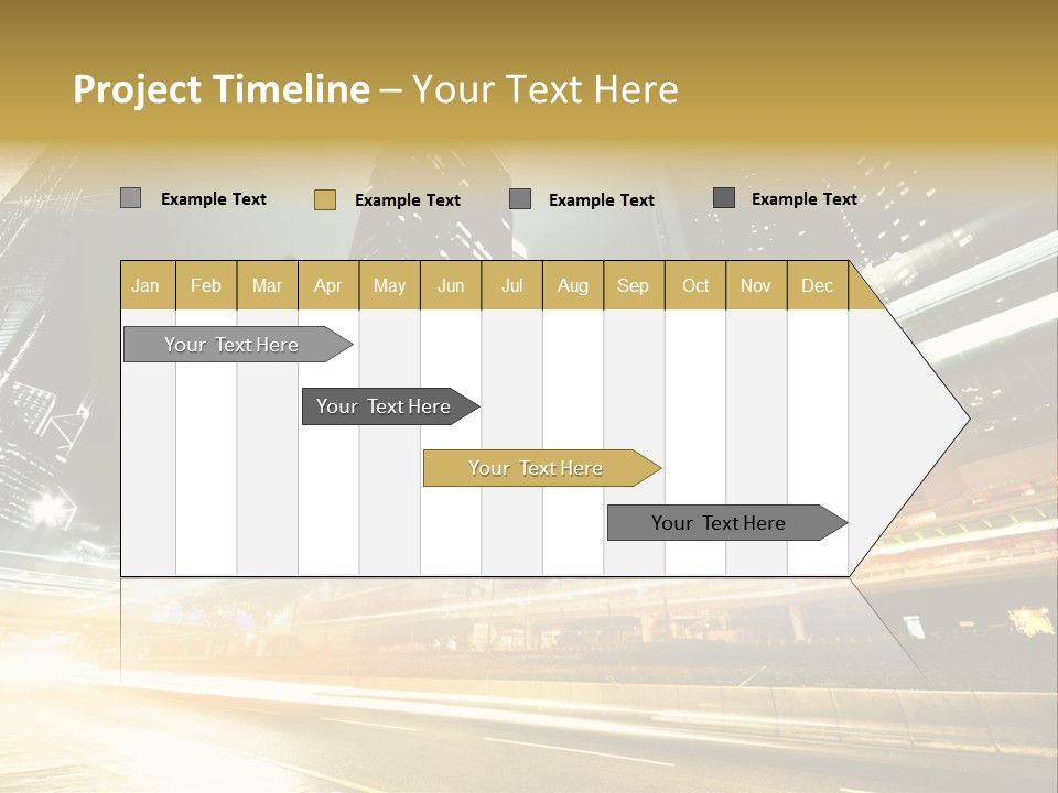 Modern Road Asia PowerPoint Template