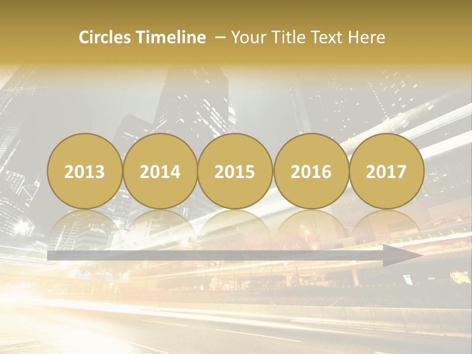 Modern Road Asia PowerPoint Template