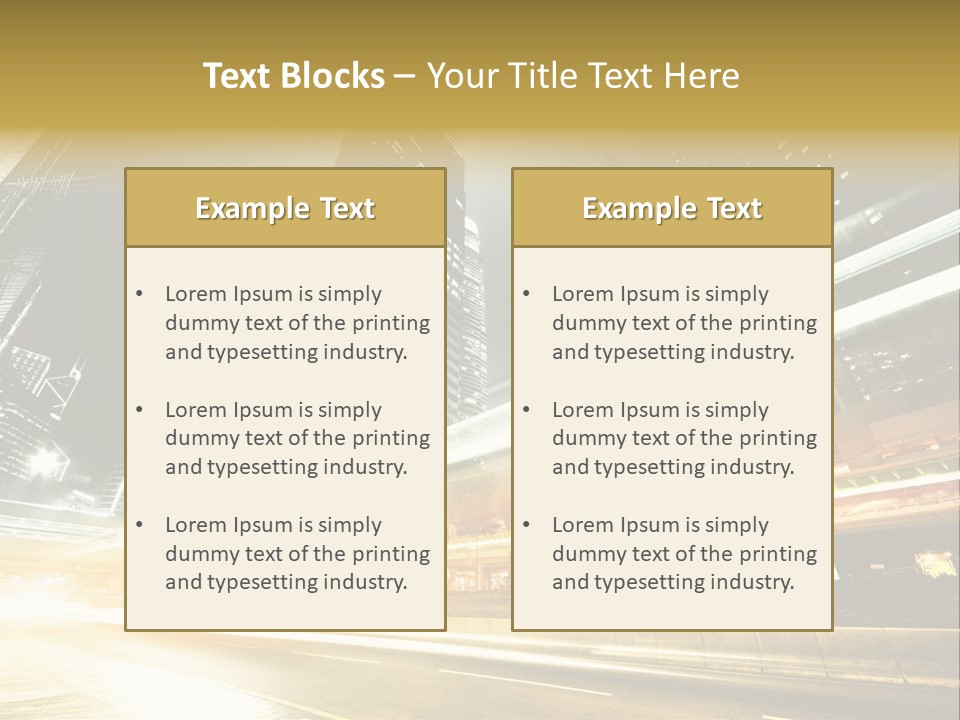 Modern Road Asia PowerPoint Template