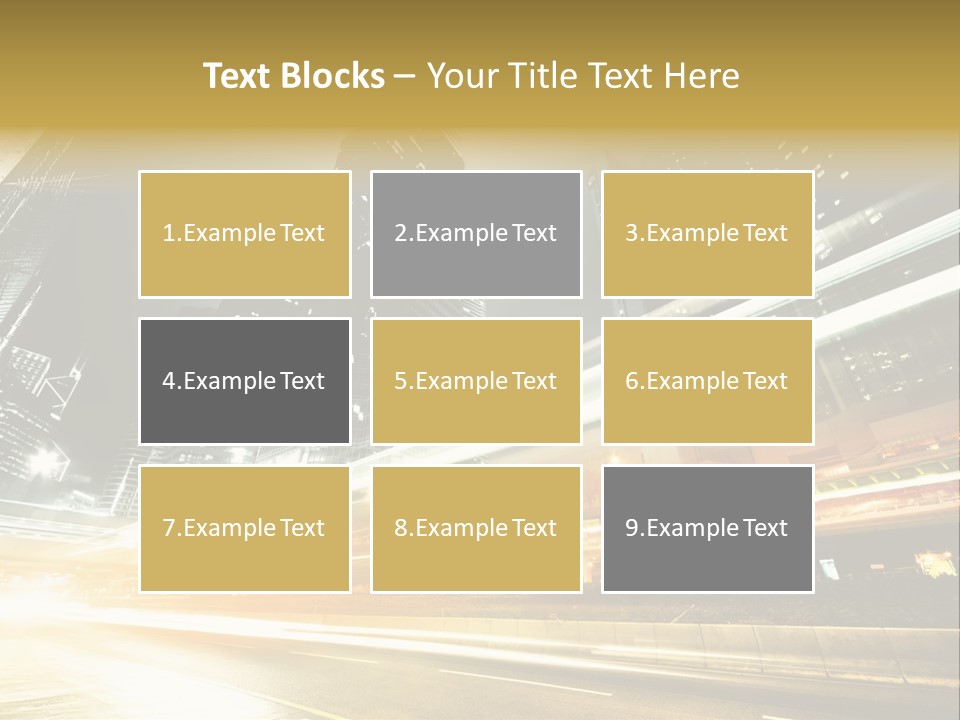 Modern Road Asia PowerPoint Template