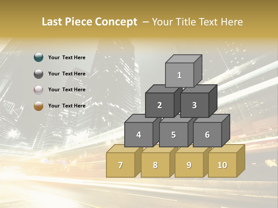 Modern Road Asia PowerPoint Template