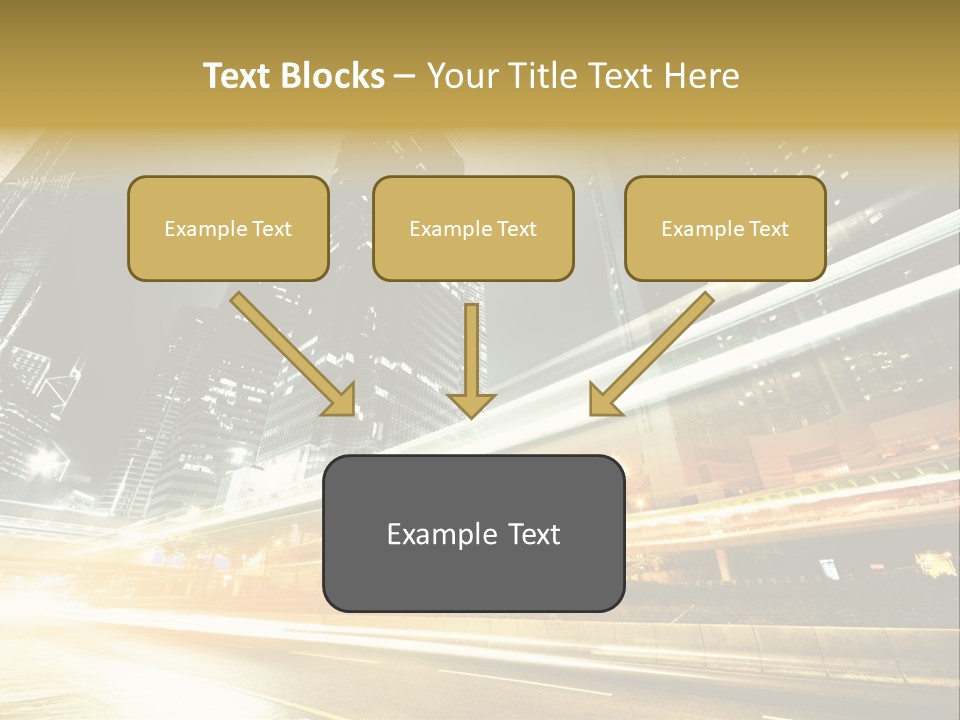 Modern Road Asia PowerPoint Template