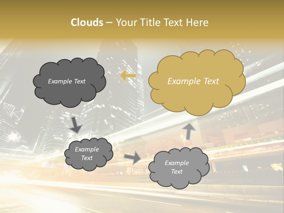 Modern Road Asia PowerPoint Template