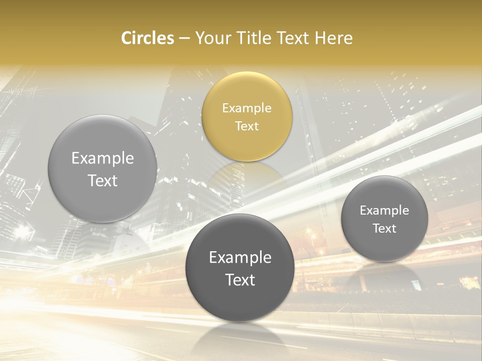 Modern Road Asia PowerPoint Template