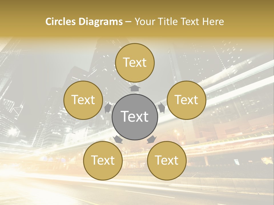 Modern Road Asia PowerPoint Template