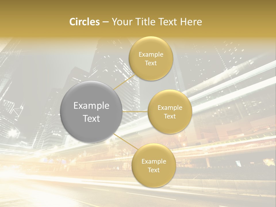 Modern Road Asia PowerPoint Template