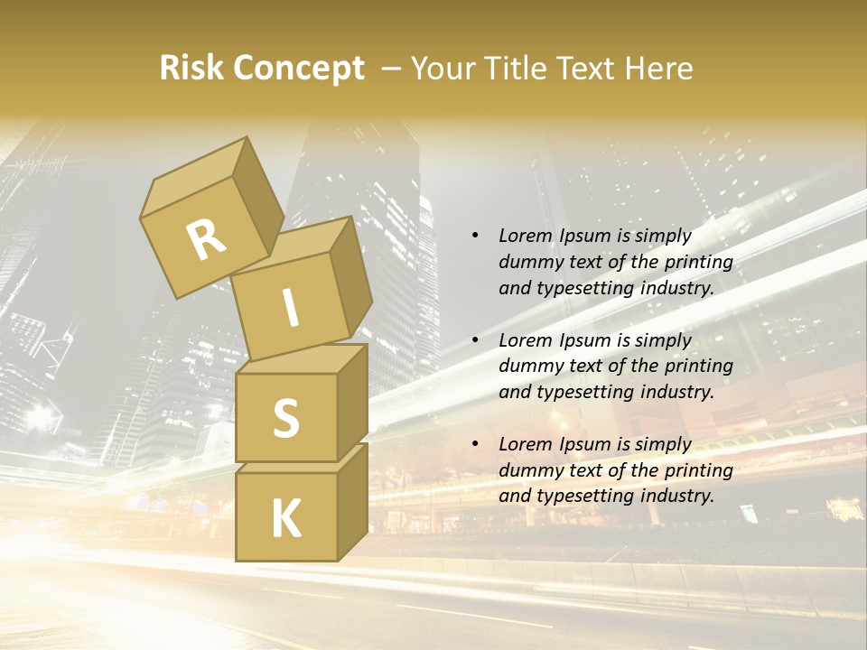 Modern Road Asia PowerPoint Template