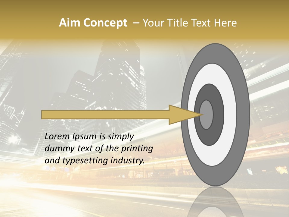 Modern Road Asia PowerPoint Template