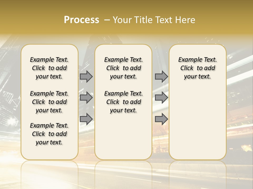 Modern Road Asia PowerPoint Template