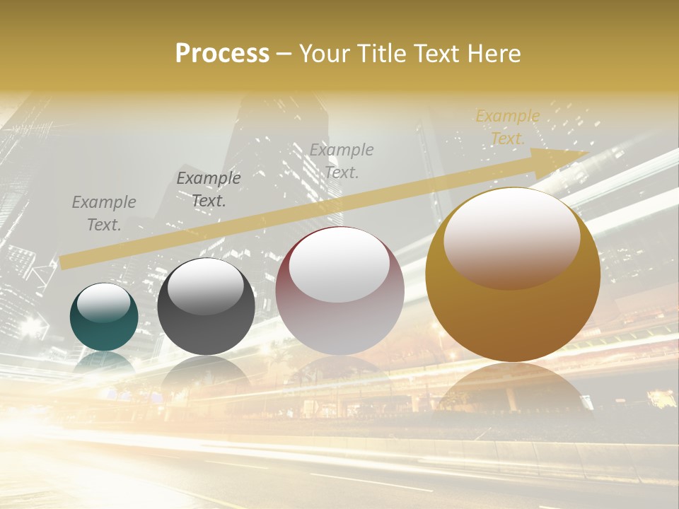 Modern Road Asia PowerPoint Template