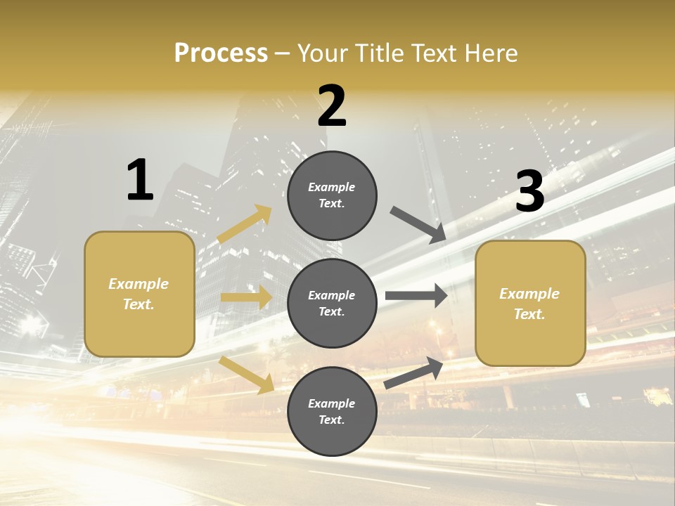 Modern Road Asia PowerPoint Template