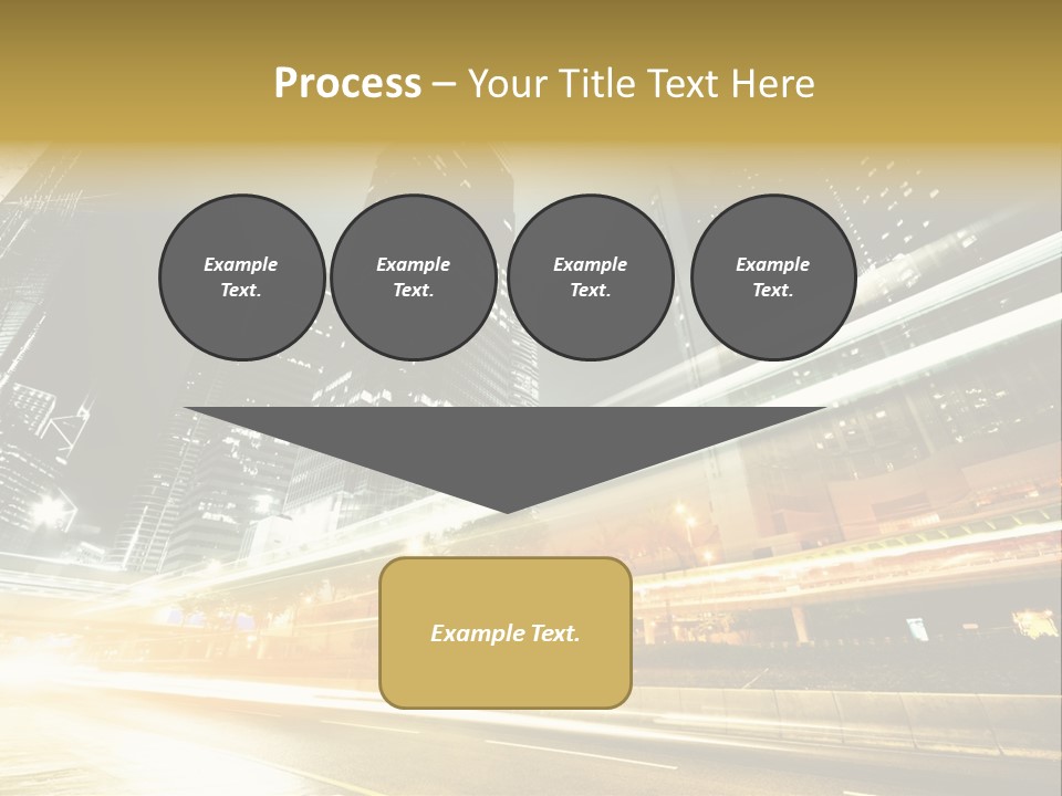 Modern Road Asia PowerPoint Template