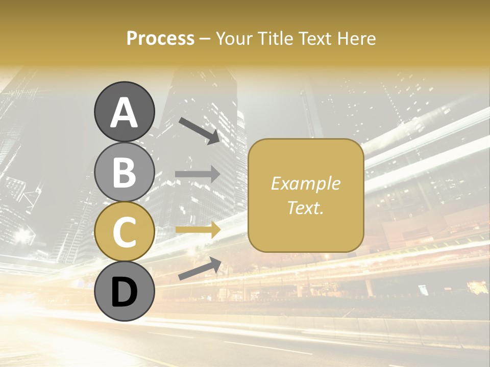 Modern Road Asia PowerPoint Template